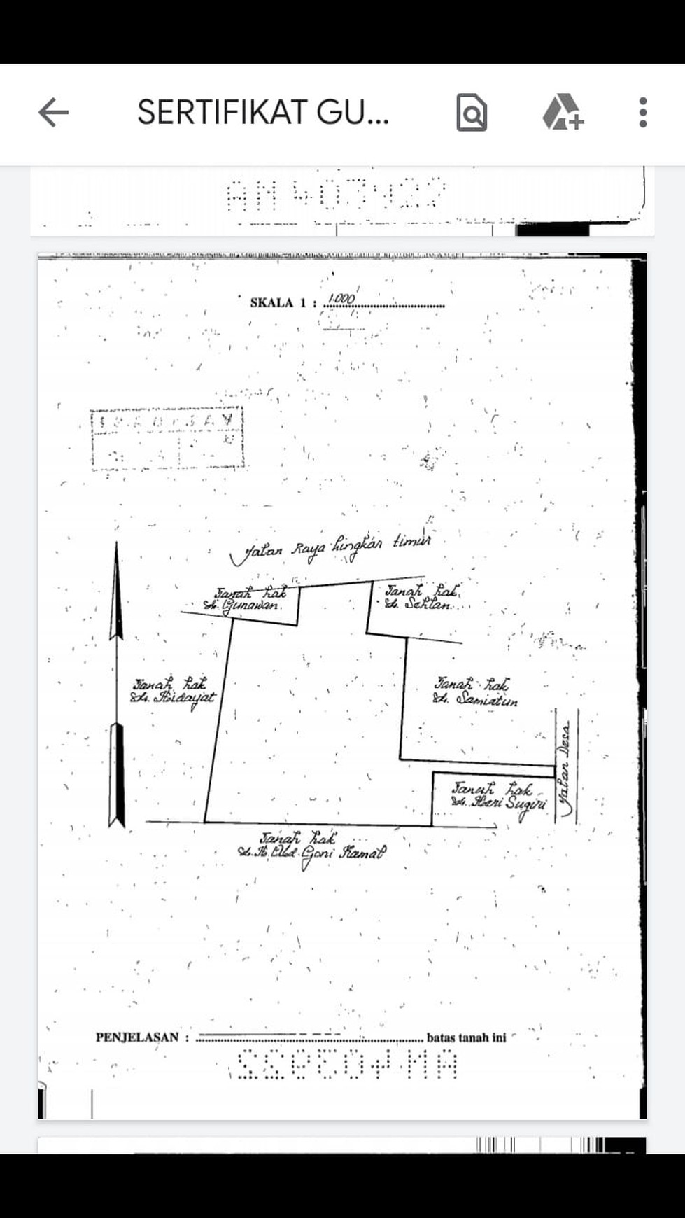 Rumah Hitung Tanah Area Cipete