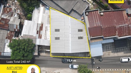 Cirendeu, Tanah Kavling atau tempat usaha di pinggir jalan raya akses dua arah