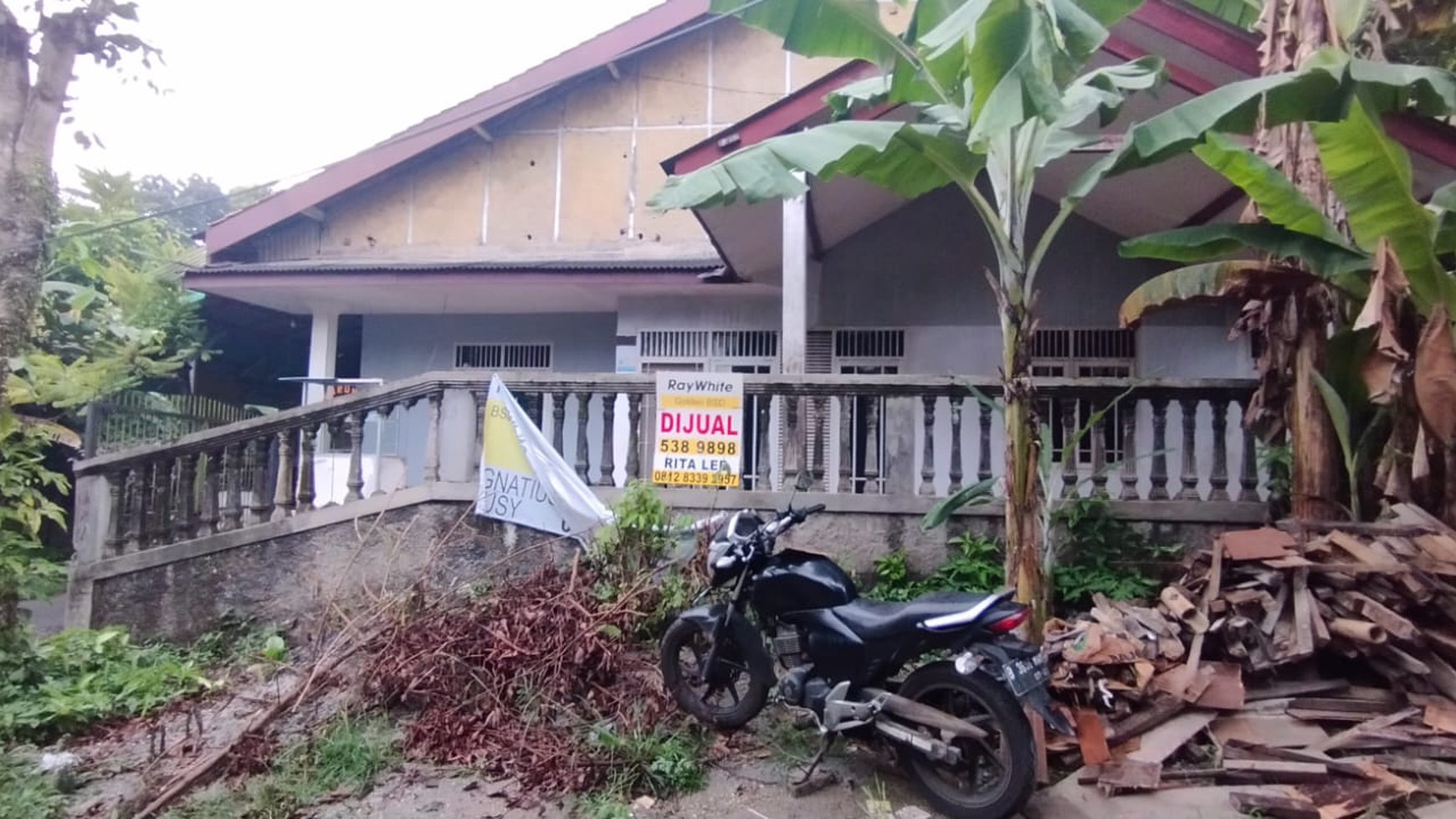 Dijual Cepat Tanah SHM, Ada Bangunan, Hitung Tanah Saja, di Setu Tangerang Selatan