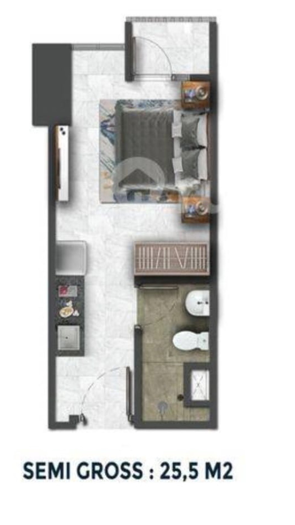 Rumah Hitung Tanah Area Cipete