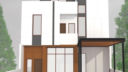 Rumah 4 lantai, Brand New dalam Cluster di Graha Bintaro
