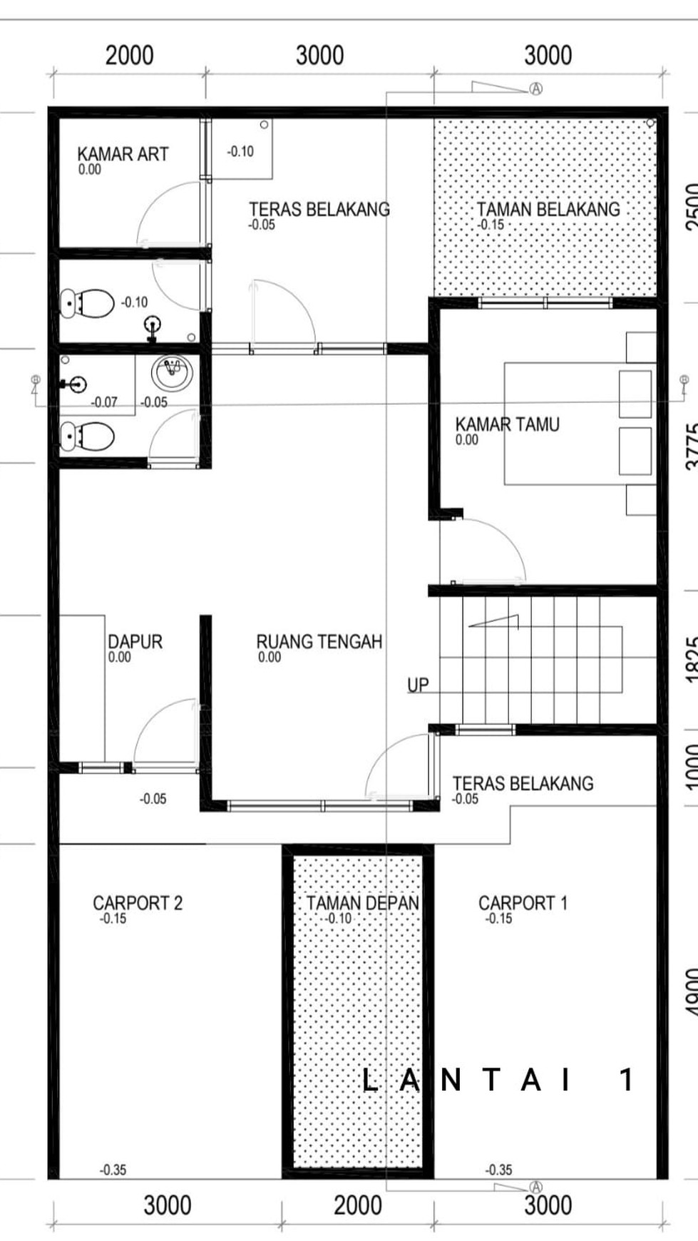 Rumah 4 lantai, Brand New dalam Cluster di Graha Bintaro