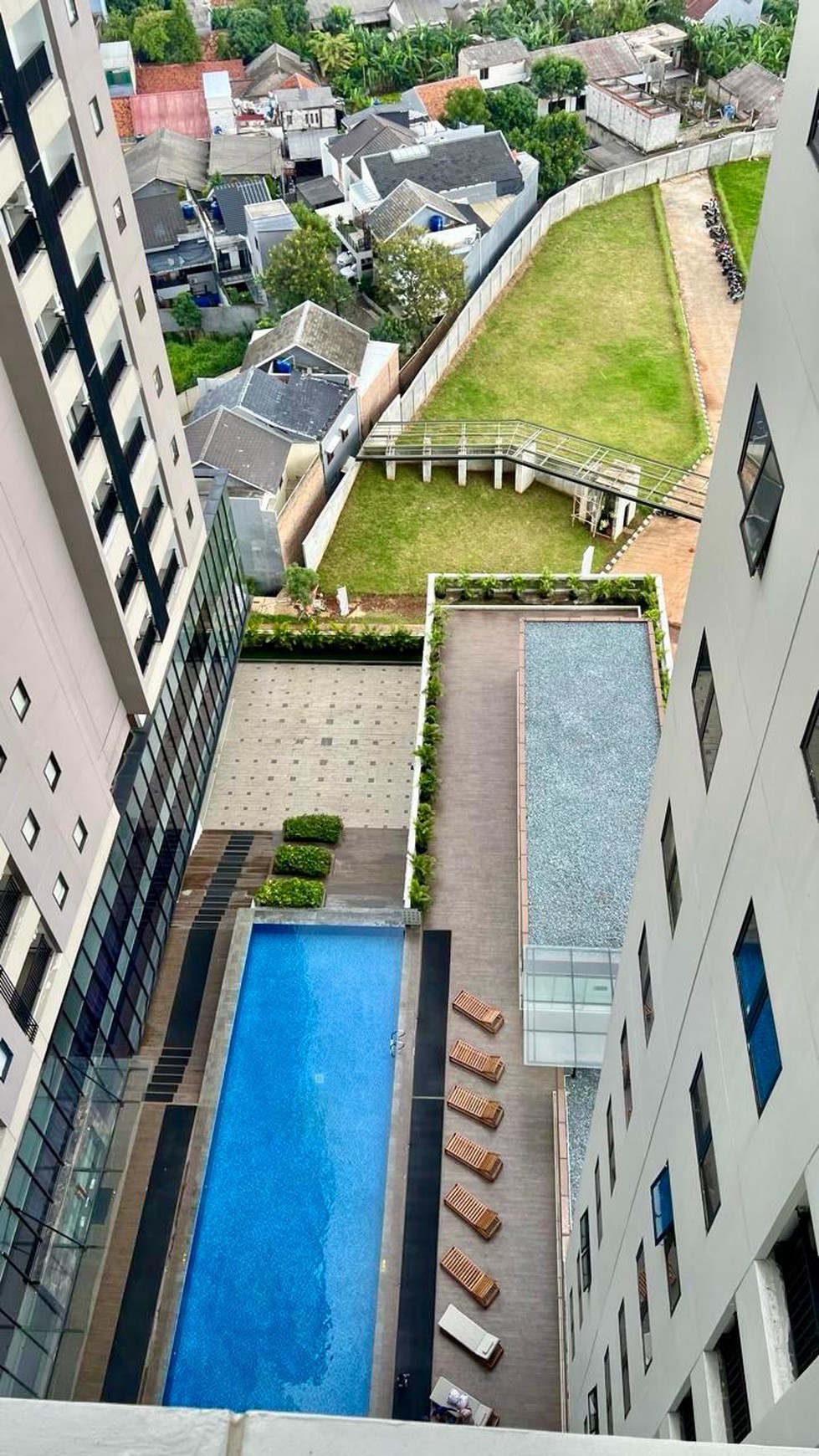 Apartemen type studio, lokasi strategis dekat St. Jurang Mangu