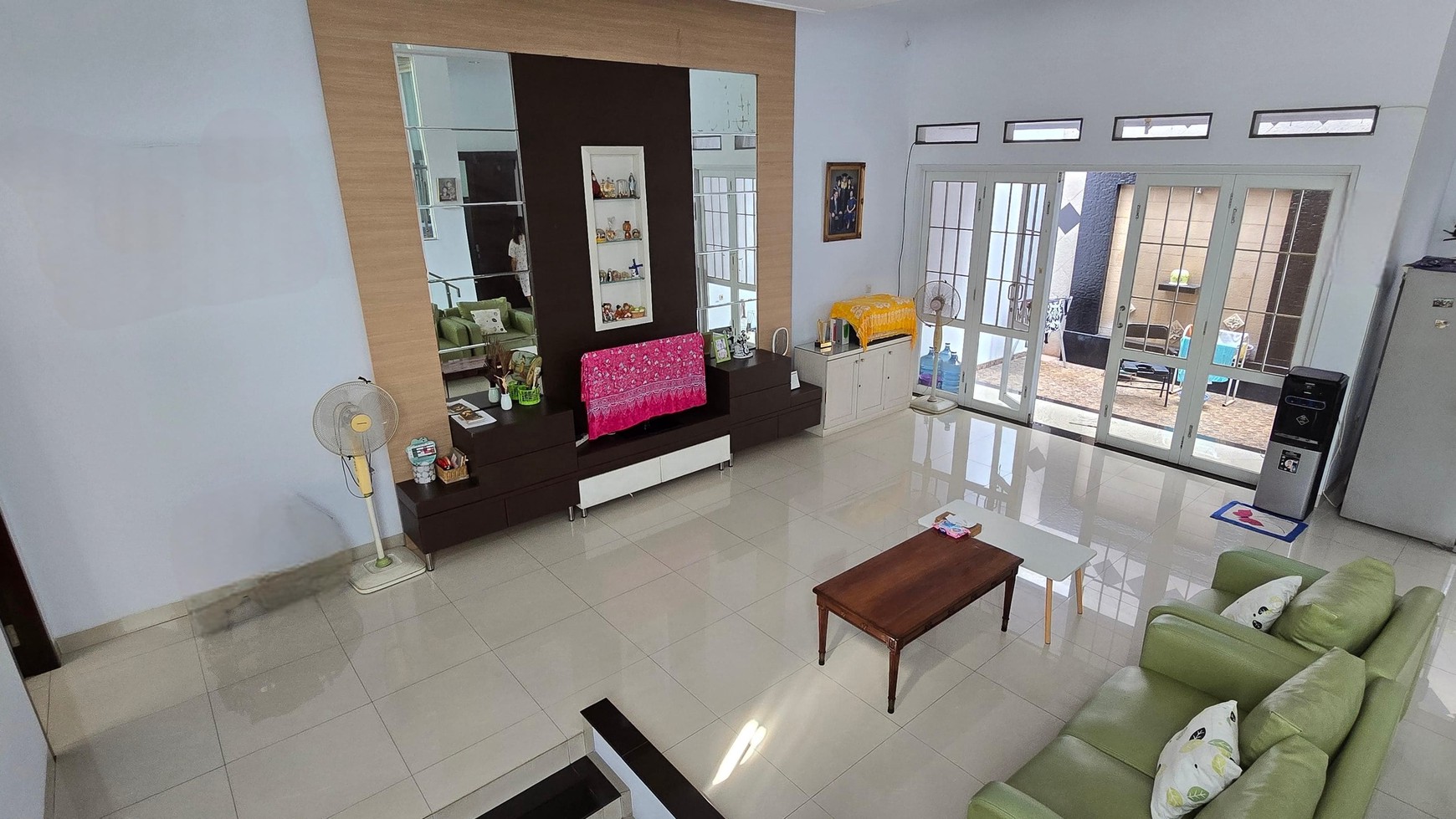 Spesial Rumah depan LITTLE FOREST jogging track di Puspita Loka BSD City