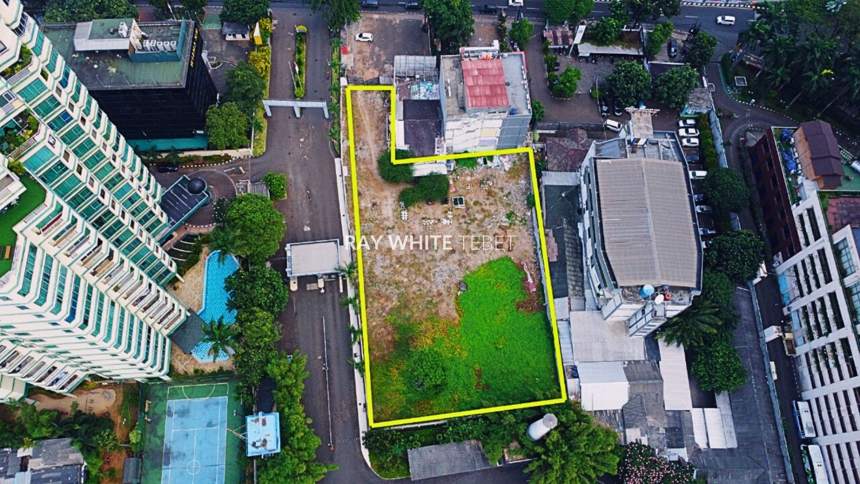 Tanah Luas di Pancoran, Lokasi Sangat Strategis untuk Area Komersil