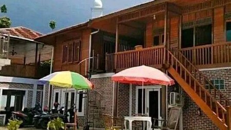 Dijual Cepat Villa Full Furnished Kayu Cantik di Citeko, Cisarua, Bogor 