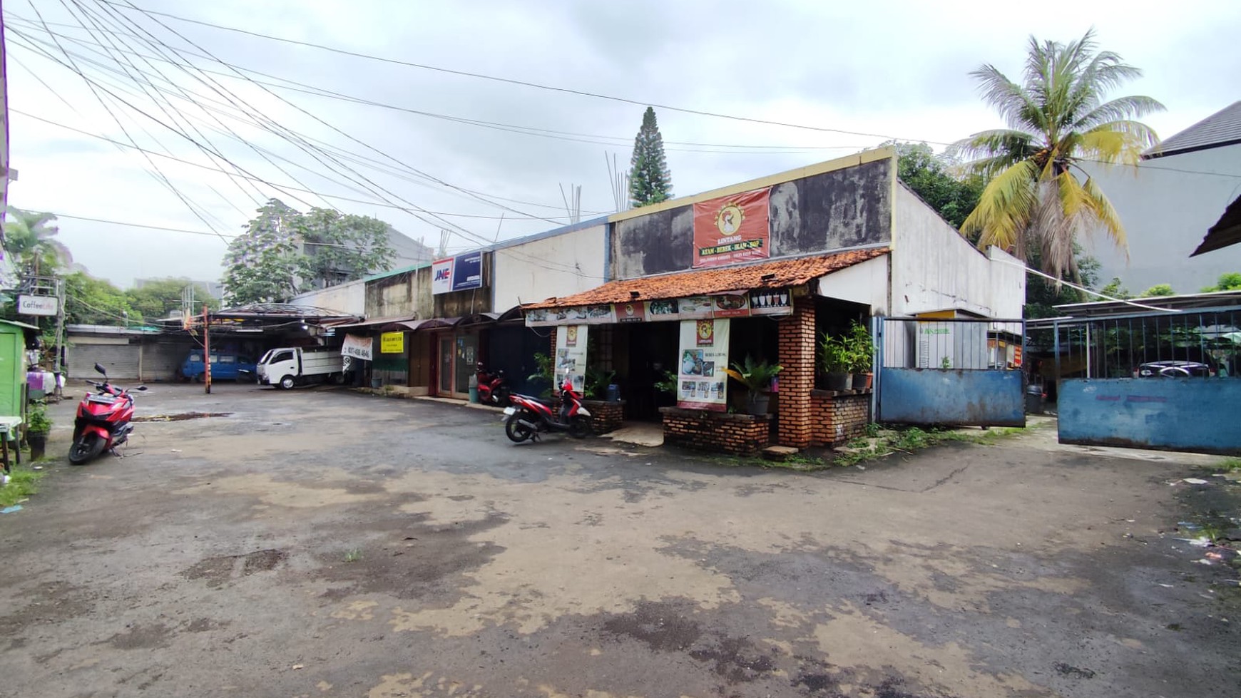 Cilandak andara tanah komersial luas 1850 pinggir tol