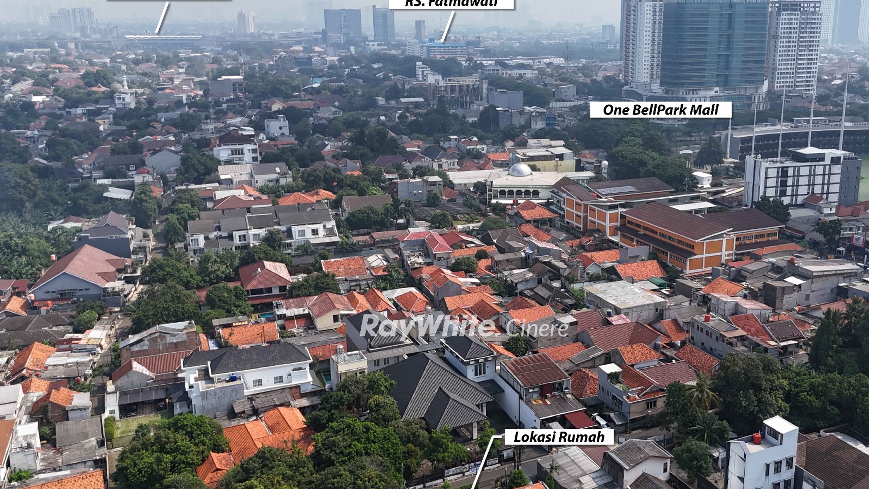 Tanah Bonus Bangunan Lokasi Strategis 10 Menit ke MRT Fatmawati