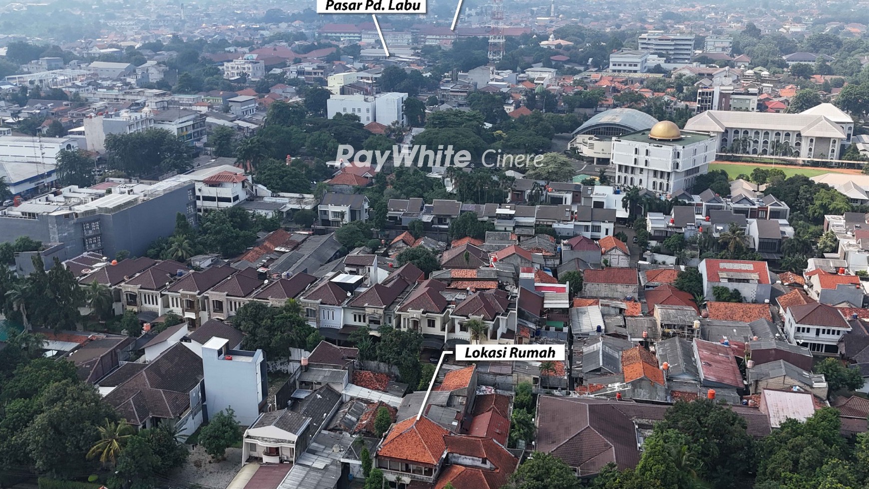 Tanah Bonus Bangunan Lokasi Strategis 10 Menit ke MRT Fatmawati