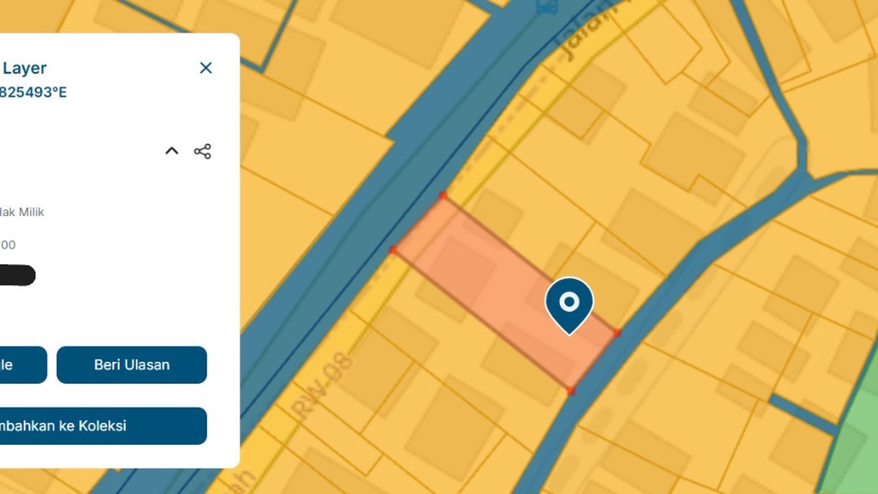 Tanah Siap Bangun 200m2 Area Komersial K2 Jalan Khafi Raya Jagakarsa 