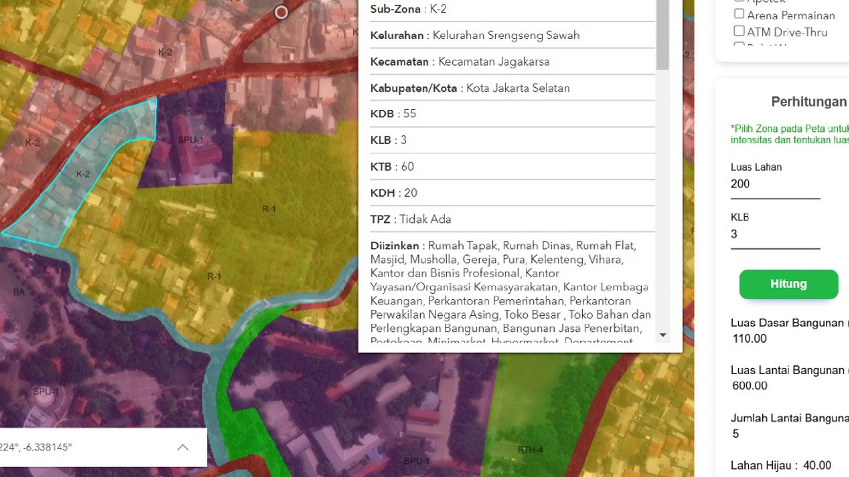 Tanah Siap Bangun 200m2 Area Komersial K2 Jalan Khafi Raya Jagakarsa 