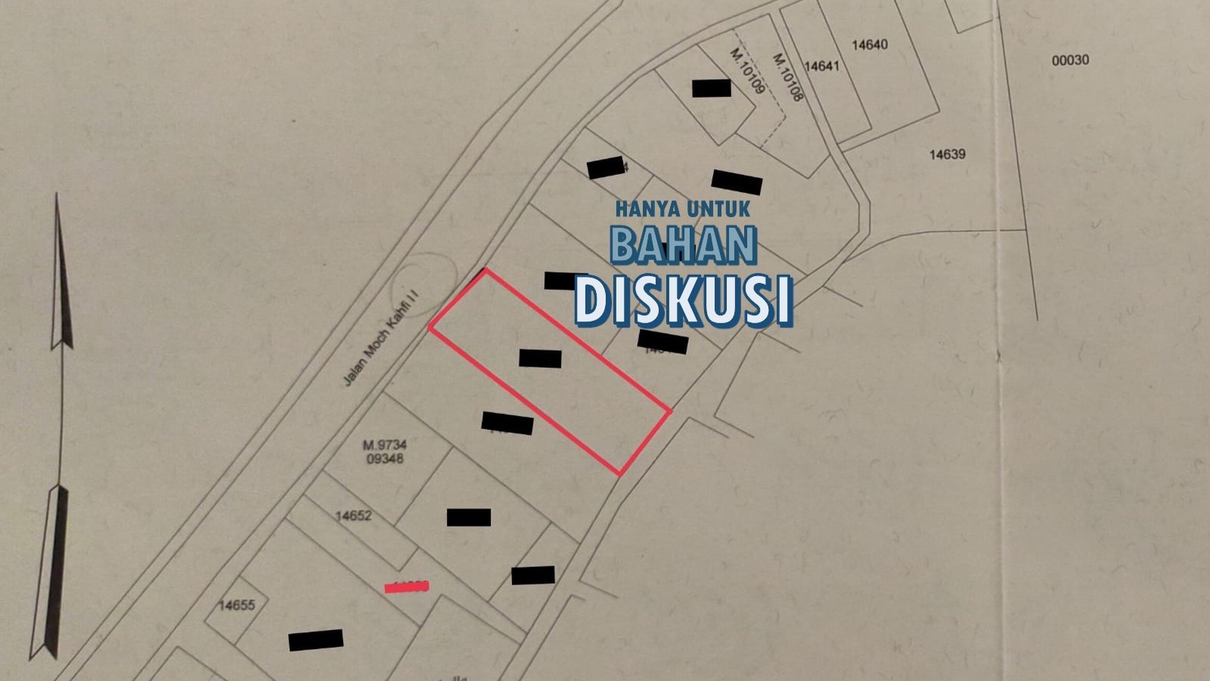 Tanah Siap Bangun 200m2 Area Komersial K2 Jalan Khafi Raya Jagakarsa 