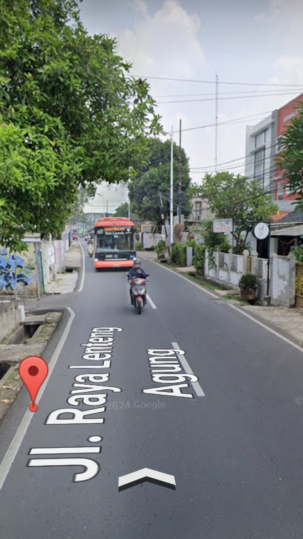 Tanah Siap Bangun Luas 247m2 Zonasi Komersial K2 di Jalan Raya Lenteng Agung