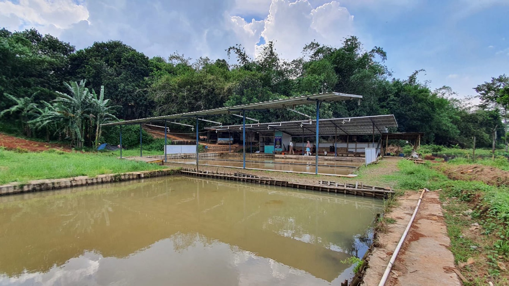 Kavling Terdapat Empang (Pemancingan) @Jl Raya Tegar Beriman Tajur Halang, Bogor