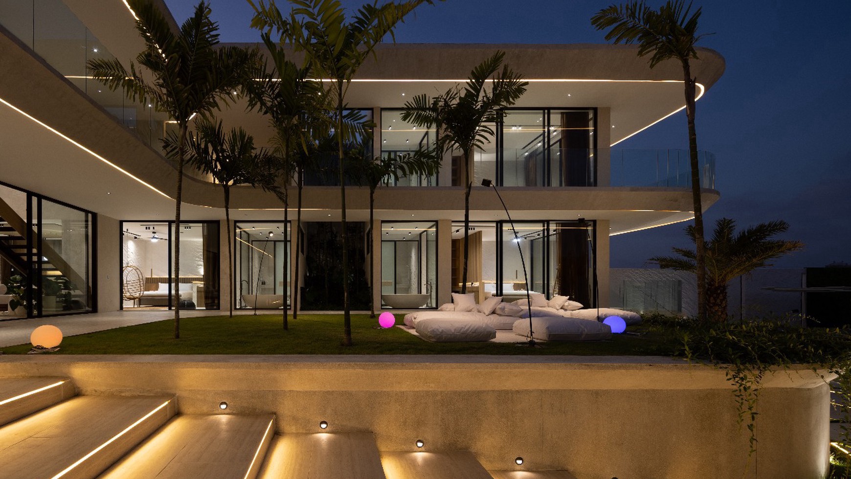 For Sale Freehold - Brand new luxury villa ocean view 200 meter from Karma Kandara Beach Bali