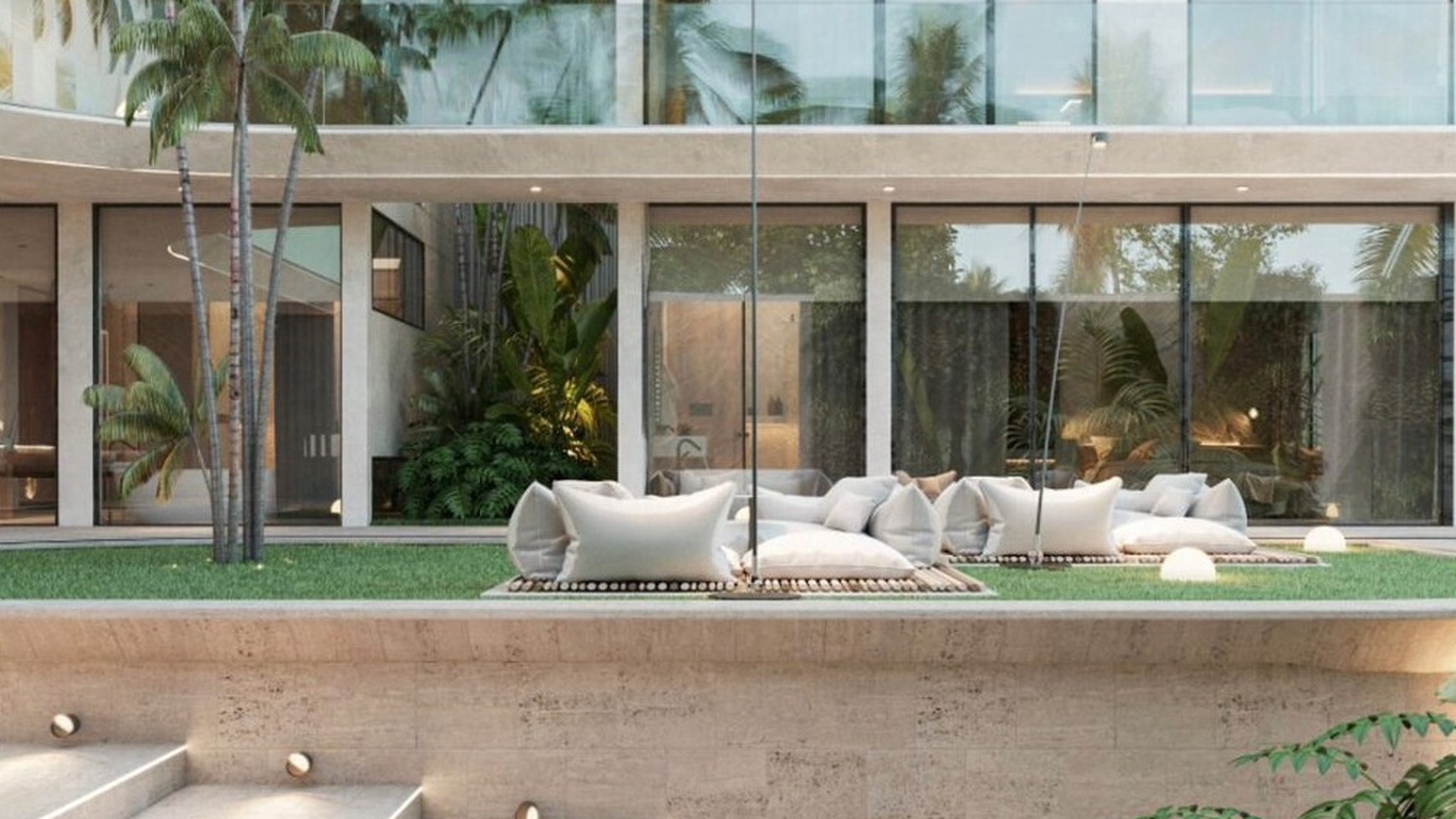 For Sale Freehold - Brand new luxury villa ocean view 200 meter from Karma Kandara Beach Bali