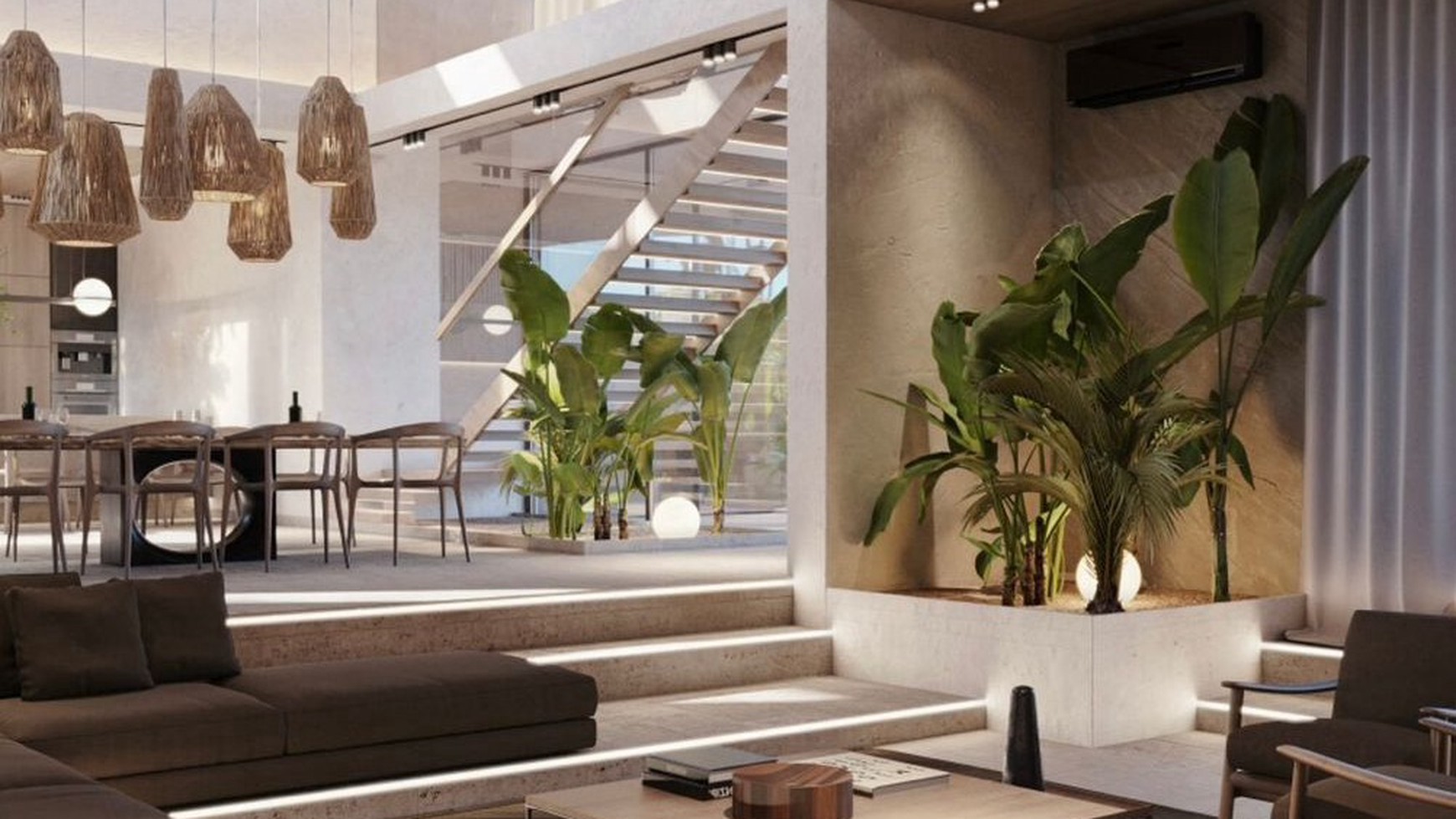 For Sale Freehold - Brand new luxury villa ocean view 200 meter from Karma Kandara Beach Bali