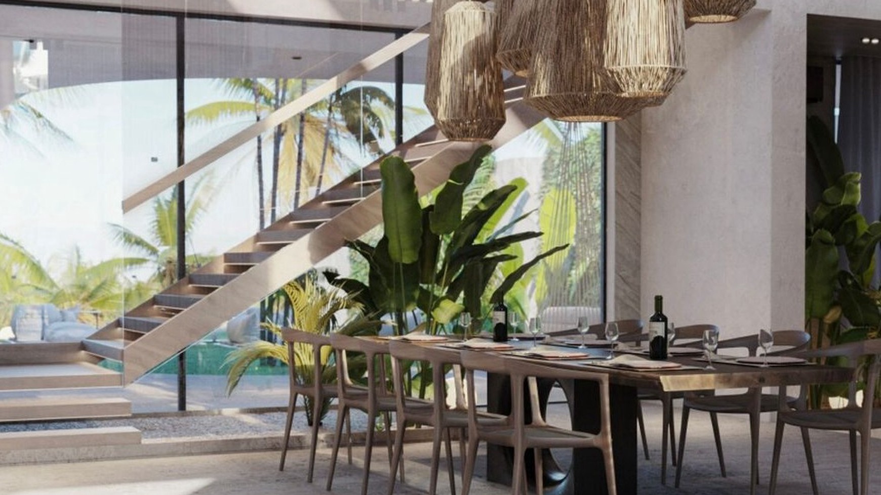 For Sale Freehold - Brand new luxury villa ocean view 200 meter from Karma Kandara Beach Bali