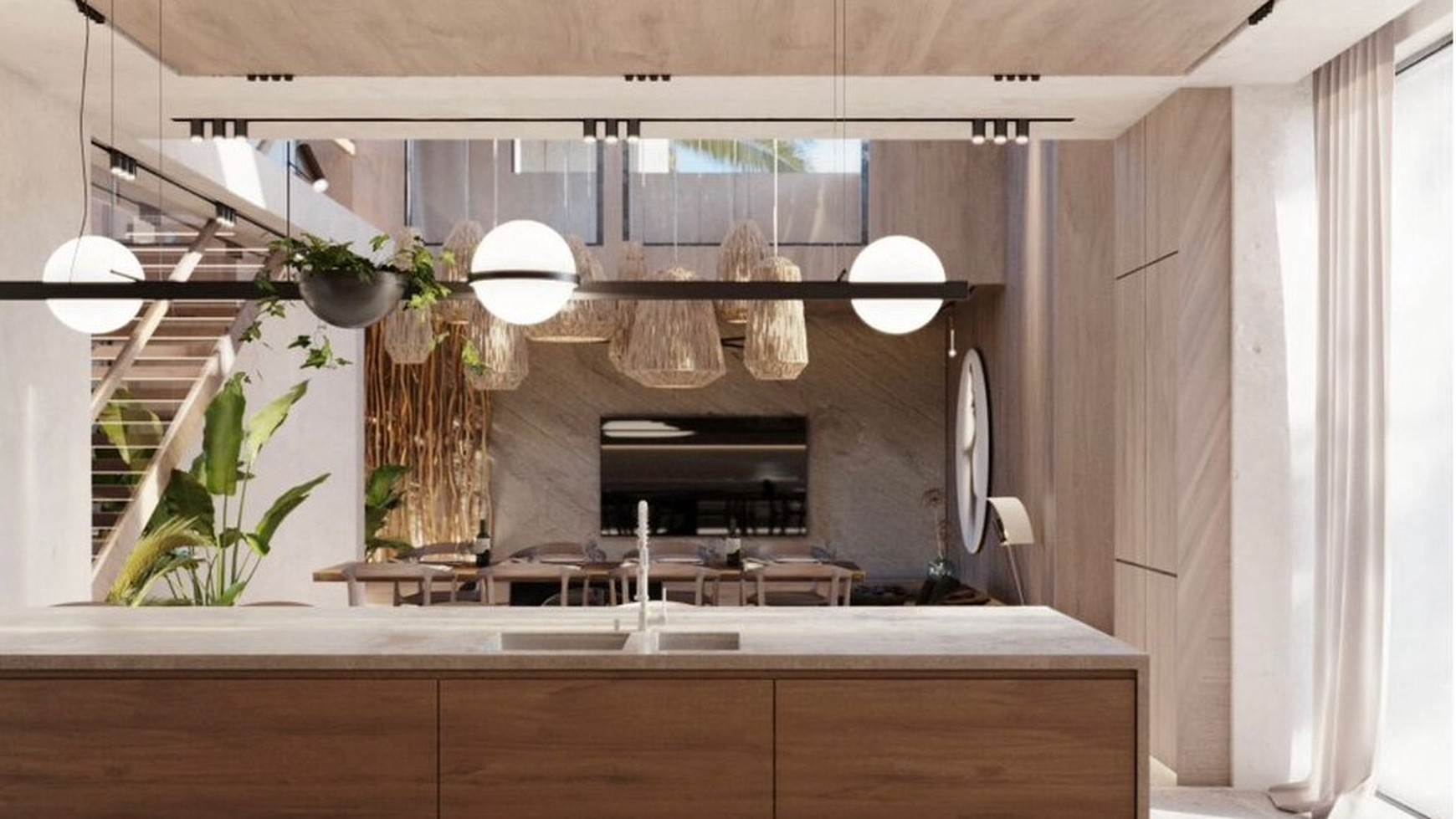 For Sale Freehold - Brand new luxury villa ocean view 200 meter from Karma Kandara Beach Bali