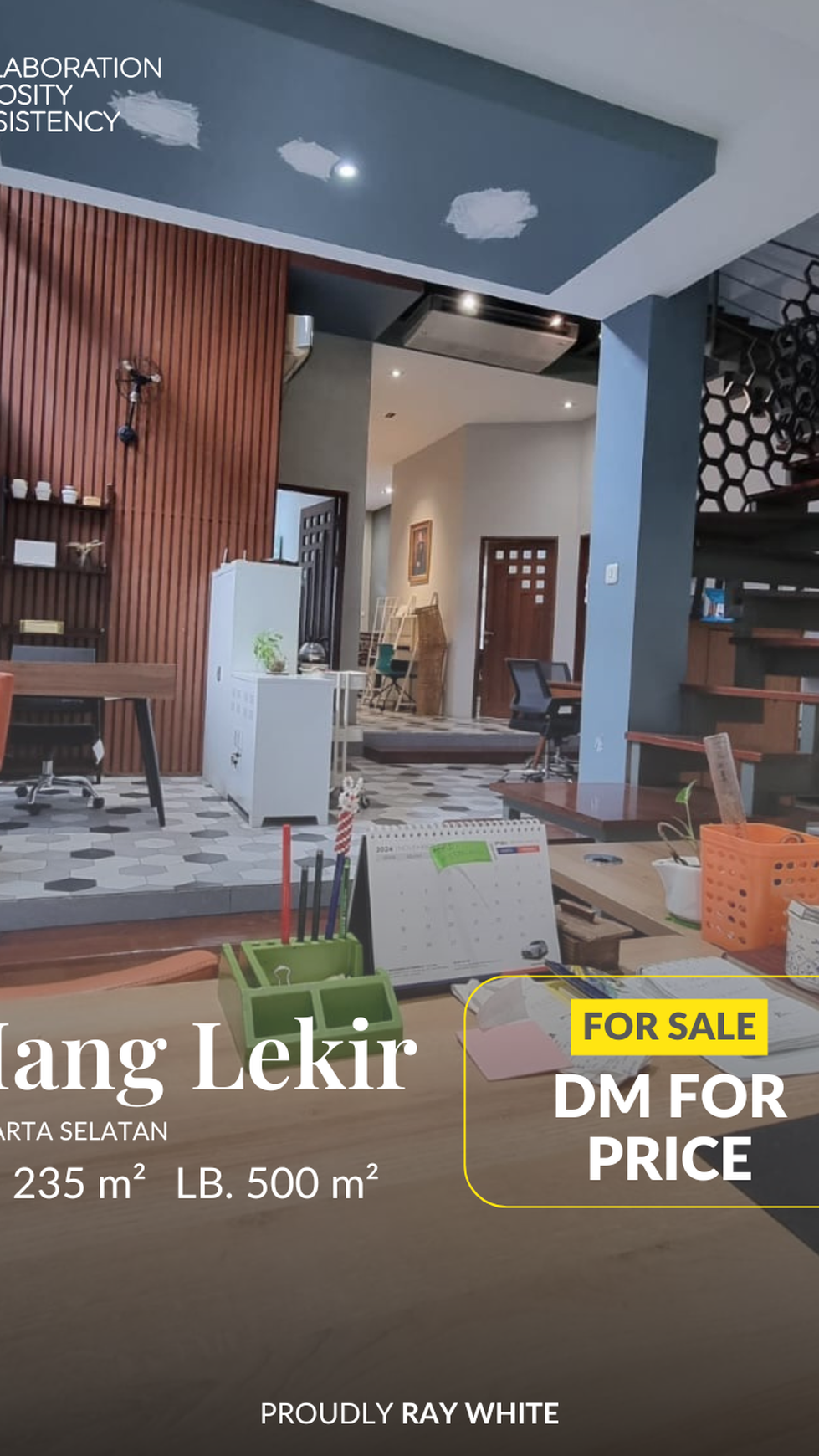 Dijual Rumah di Kebayoran Baru, Jakarta Selatan