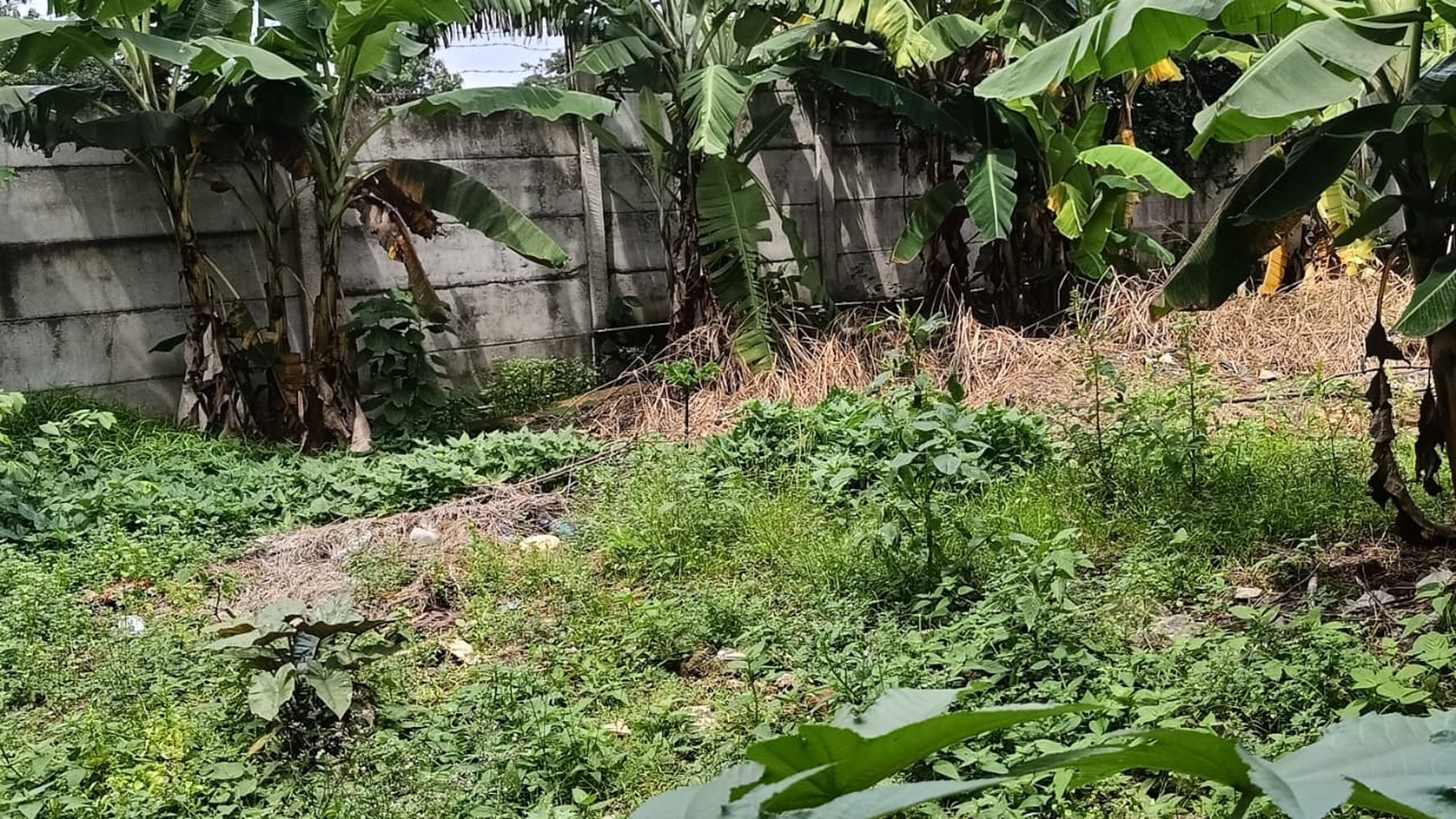 Kavling sudah ada bangunan gudang di Jl. Pondok Jagung Raya jelupang serpong