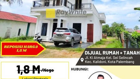 DI JUAL RUMAH CANTIK BESERTA TANAH YANG LUAS