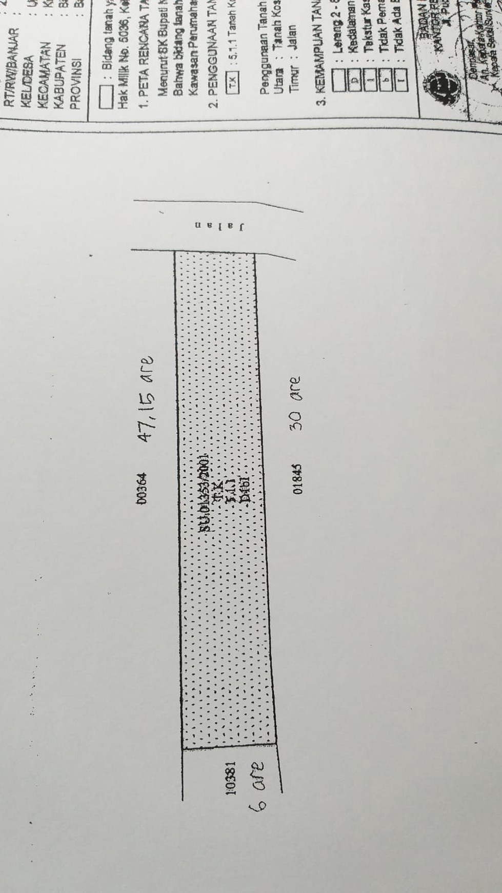 Rumah Hitung Tanah Area Cipete