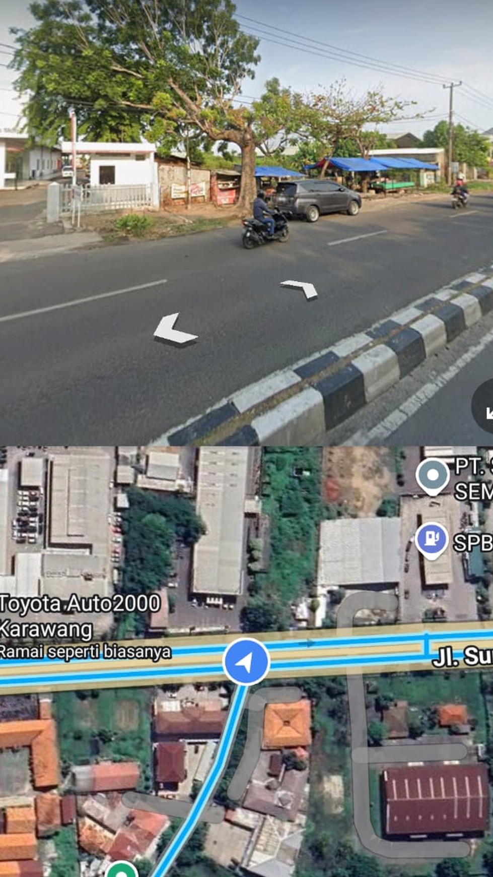 Kavling Strategis Pinggir Jalan Cocok Untuk Ruang Usaha di Karawang.