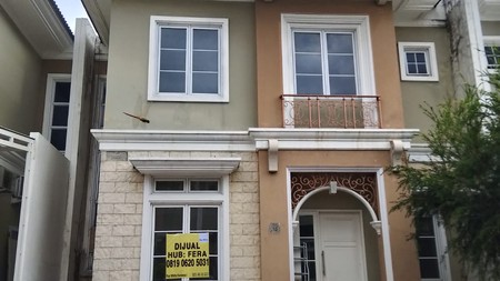Dijual Rumah Siap Huni Di Cluster Trimezia Yang Lokasi Sangat Strategis , Gading Serpong