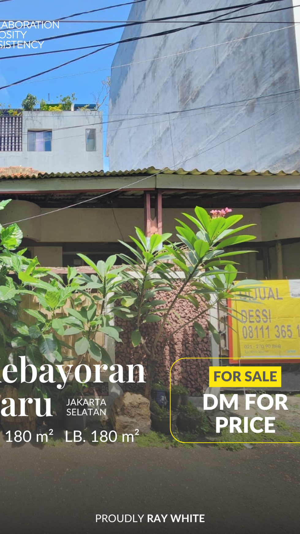 Rumah Hitung Tanah Area Cipete