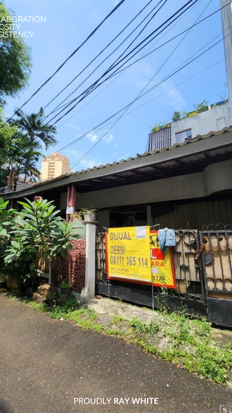 Rumah Hitung Tanah Area Cipete