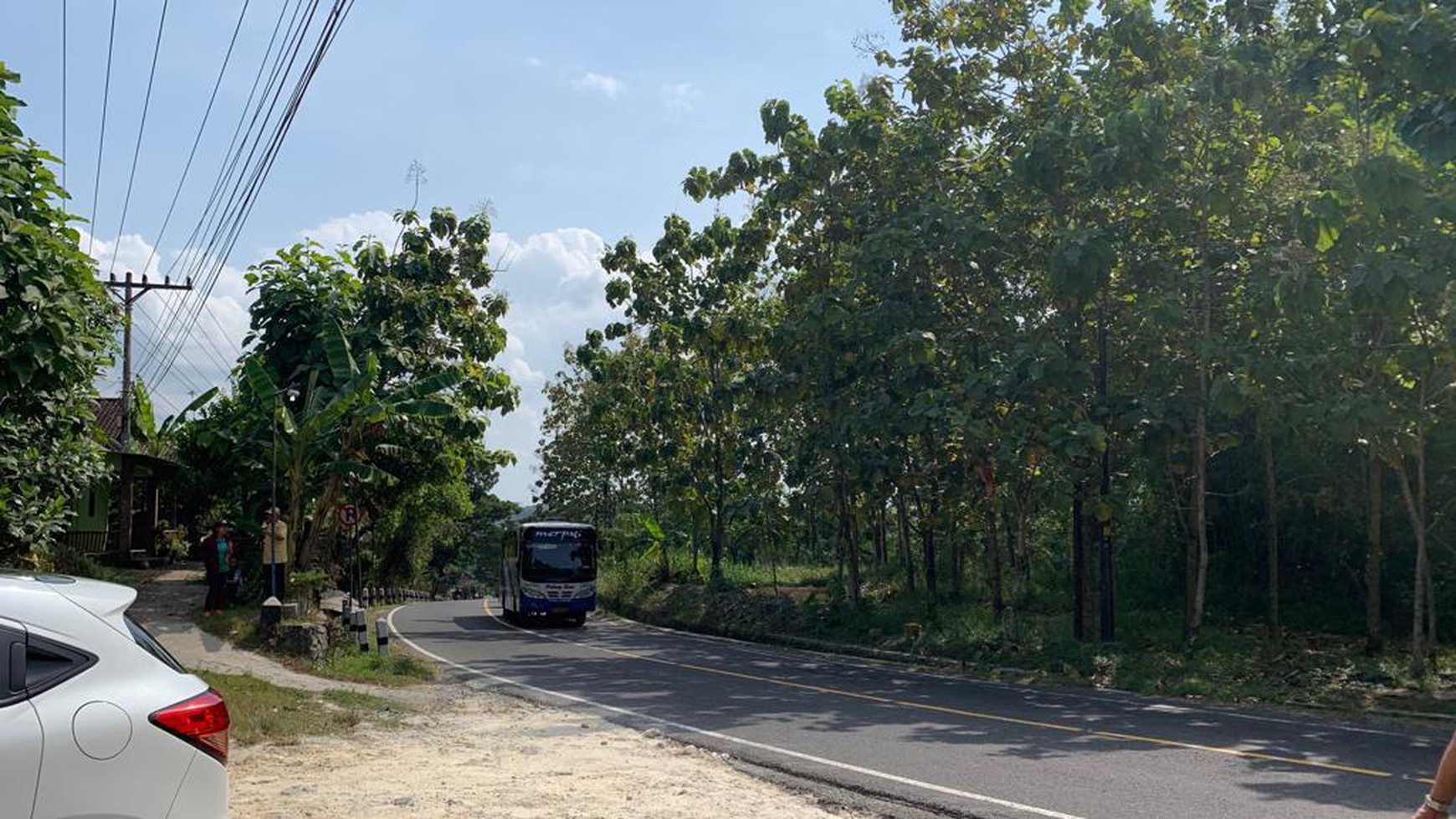 Tanah Luas 1715 Meter Persegi Lokasi Strategis di Tepi Jalan Wonosari