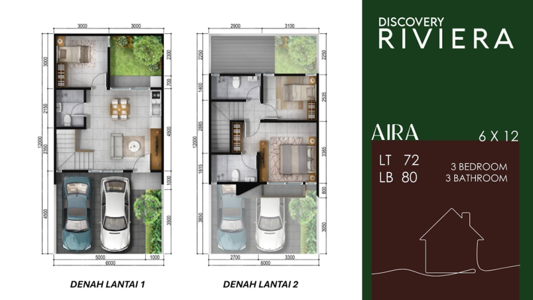 Rumah Hitung Tanah Area Cipete