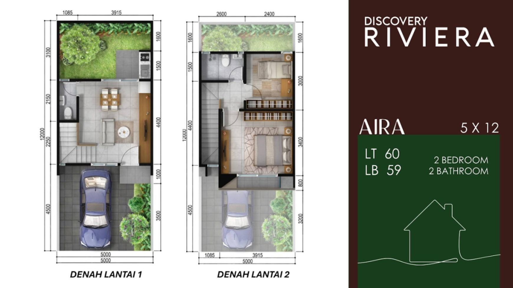 Rumah Hitung Tanah Area Cipete