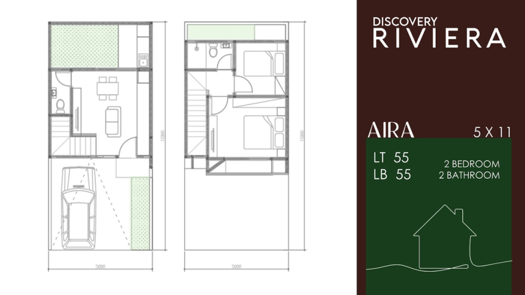 Rumah Hitung Tanah Area Cipete