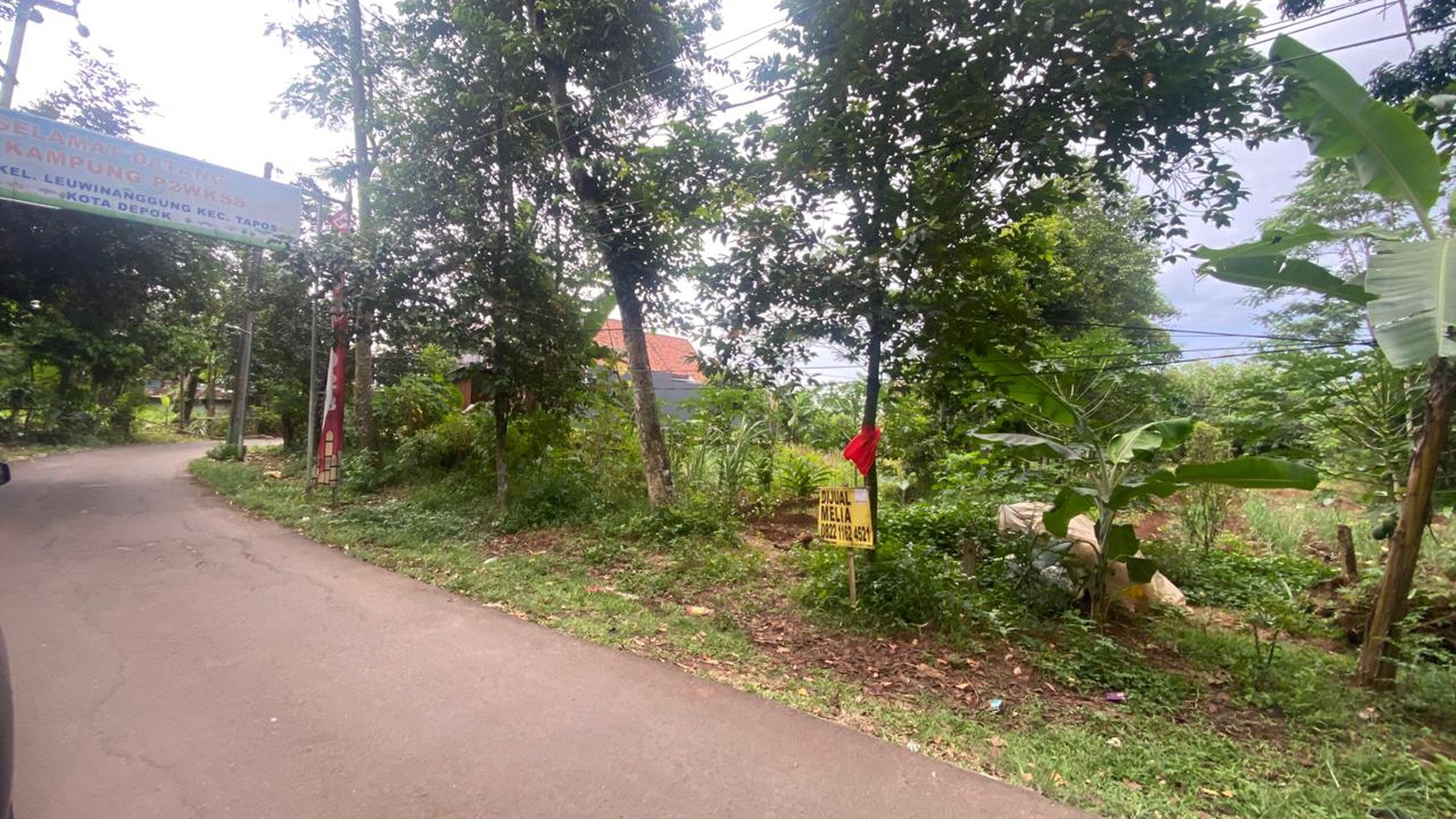 TANAH LUAS 2300 METER PERSEGI DI LEUWINANGGUNG, TAPOS