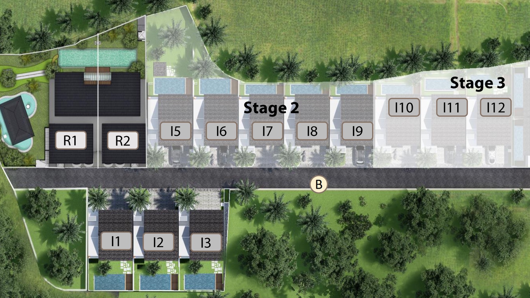 Rumah Hitung Tanah Area Cipete