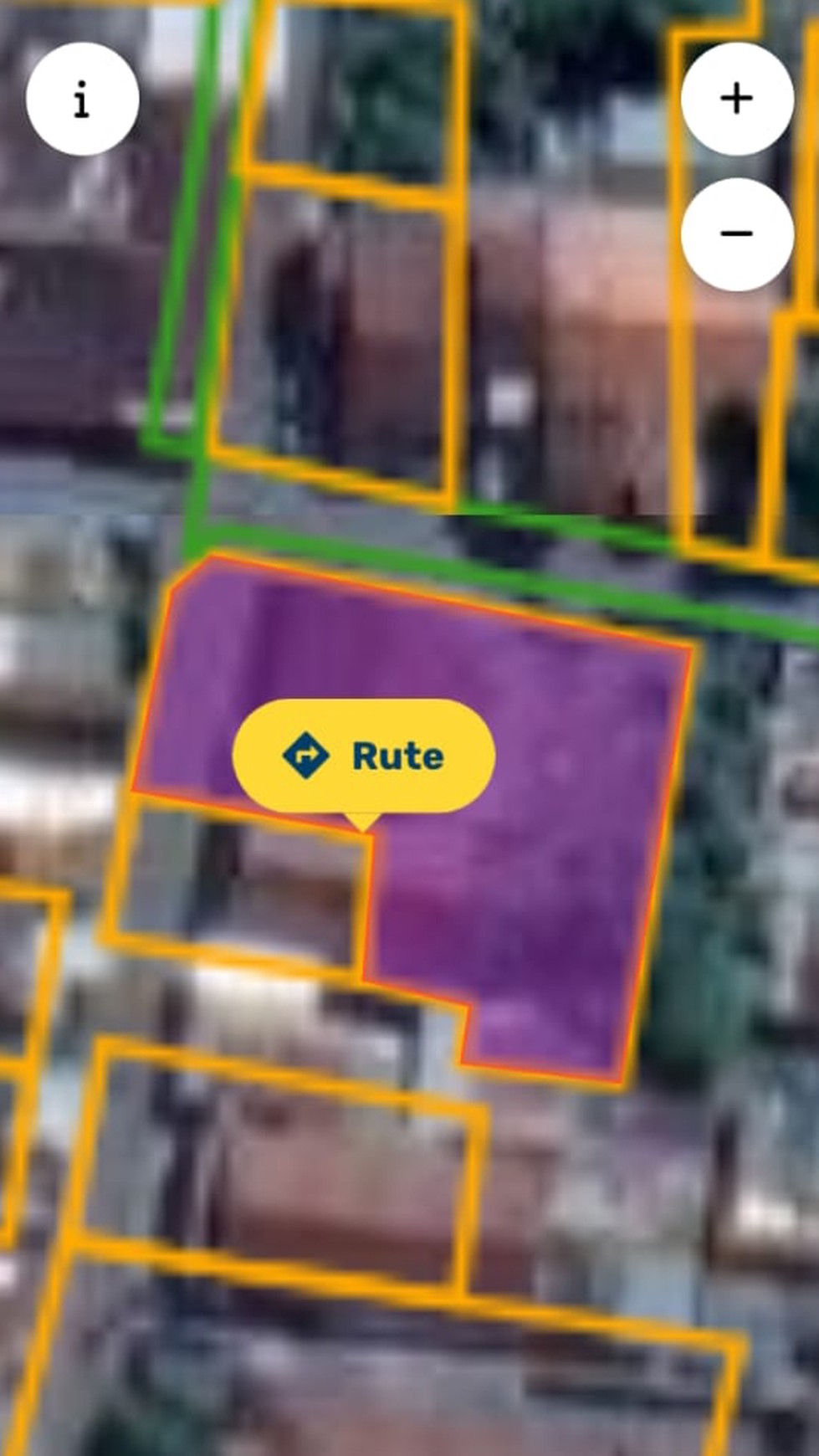 Rumah tua hook di hitung tanah di purwokerto