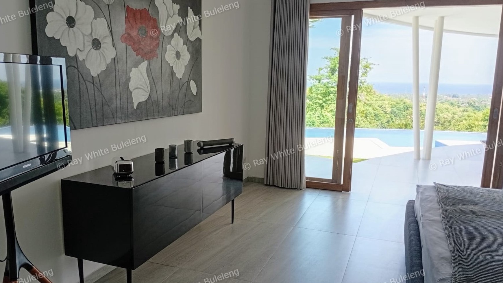 Tranquil Luxury Villa with Ocean, Rice Field & Hill Views - Lovina Paradise