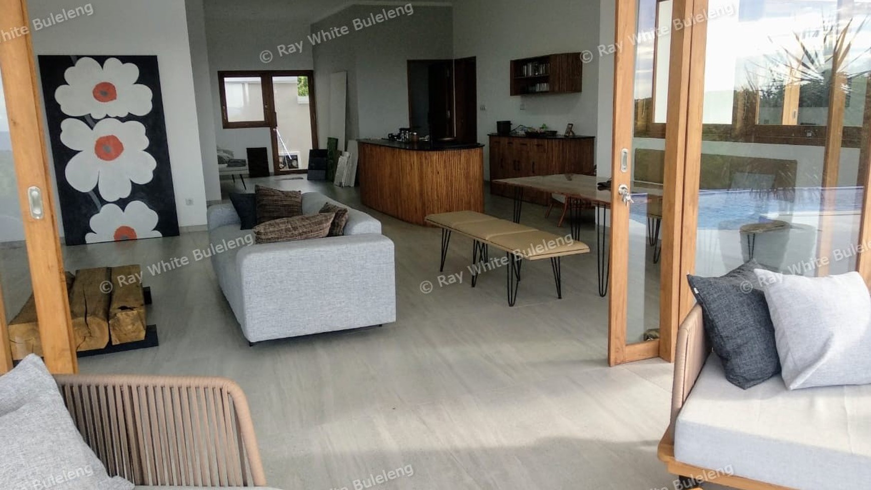Tranquil Luxury Villa with Ocean, Rice Field & Hill Views - Lovina Paradise