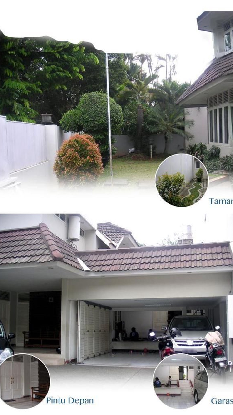 Dijual Rumah dengan tanah yang luas di JL. Metro Indah Pondok indah jakarta selatan