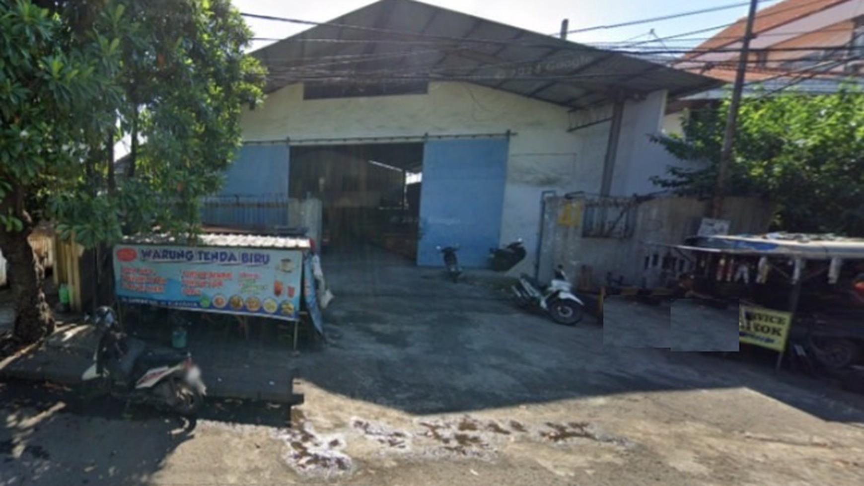 gudang dijual lokasi strategis jalan demak bubutan surabaya