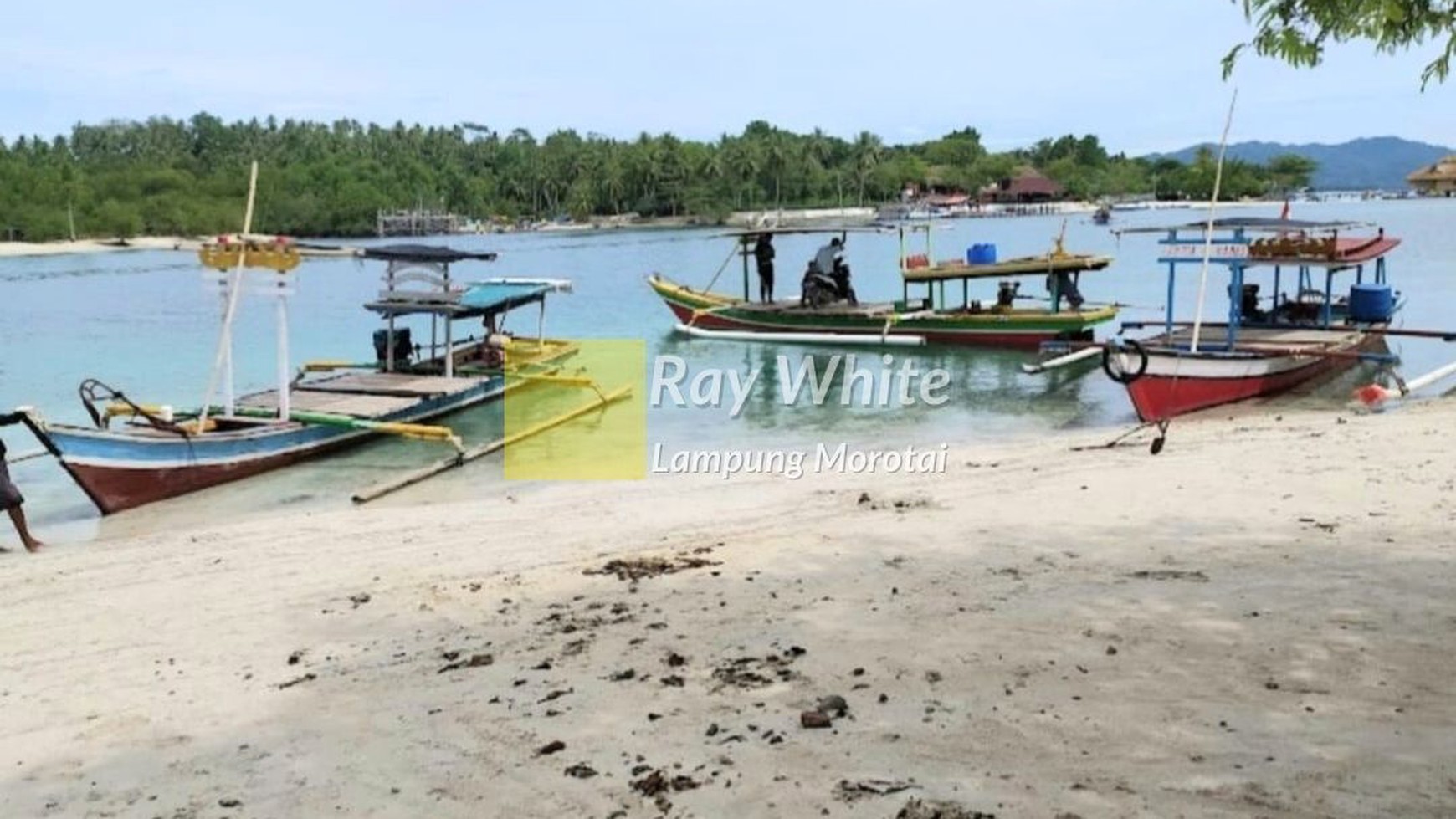 Dijual tanah pantai bonus 2 villa Pesawaran Lampung