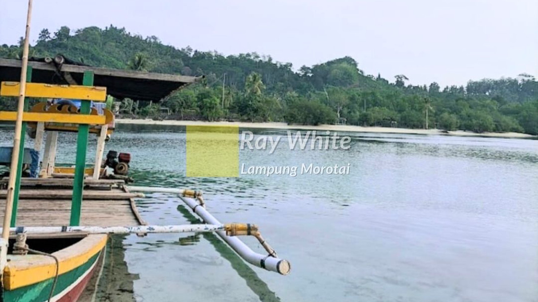 Dijual tanah pantai bonus 2 villa Pesawaran Lampung