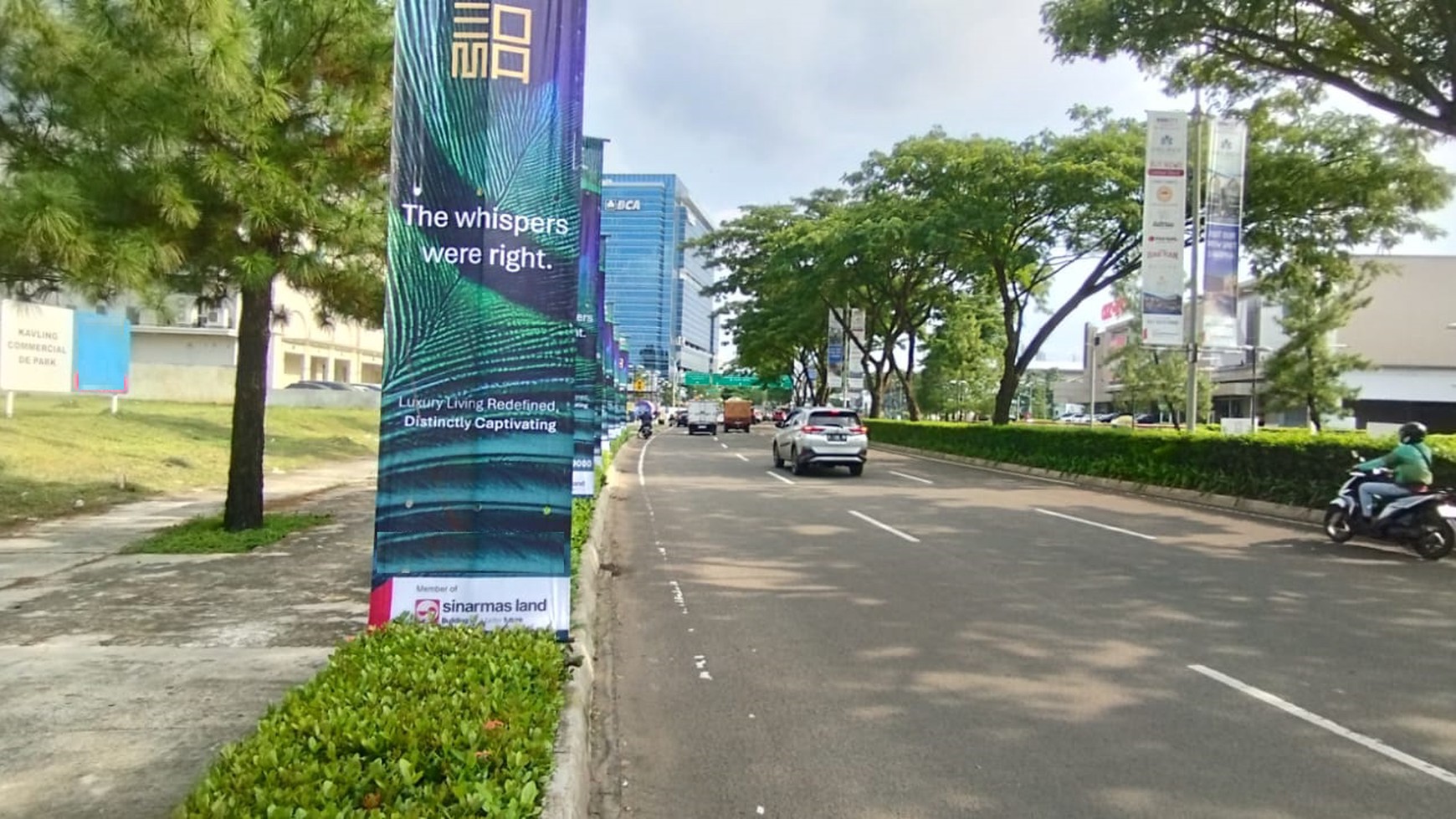 Dijual De Park kavling Komersial BSD Tangerang Selatan
