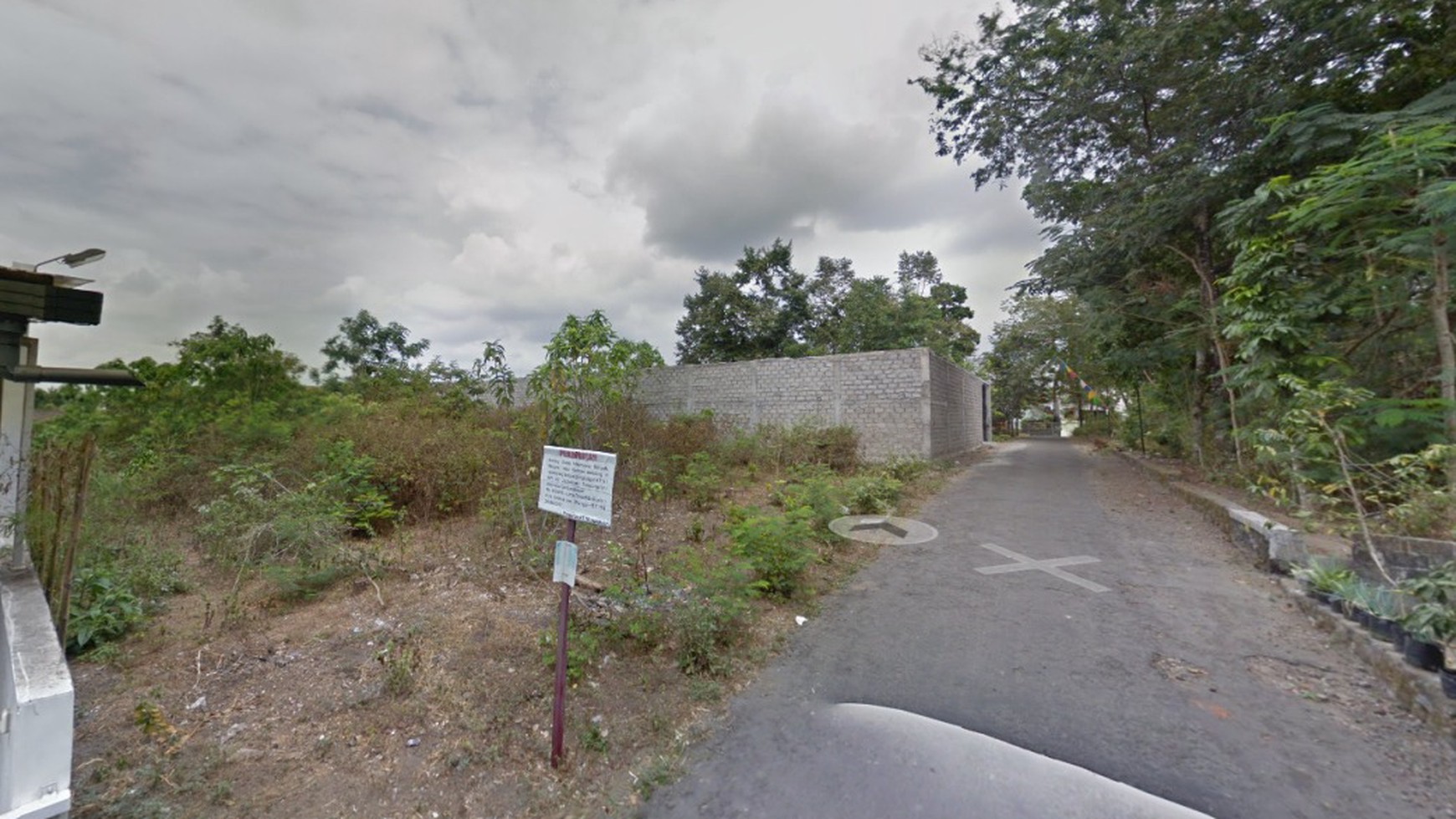 Tanah Pekarangan 1015 Meter Persegi Lokasi Purwomartani Kalasan Sleman