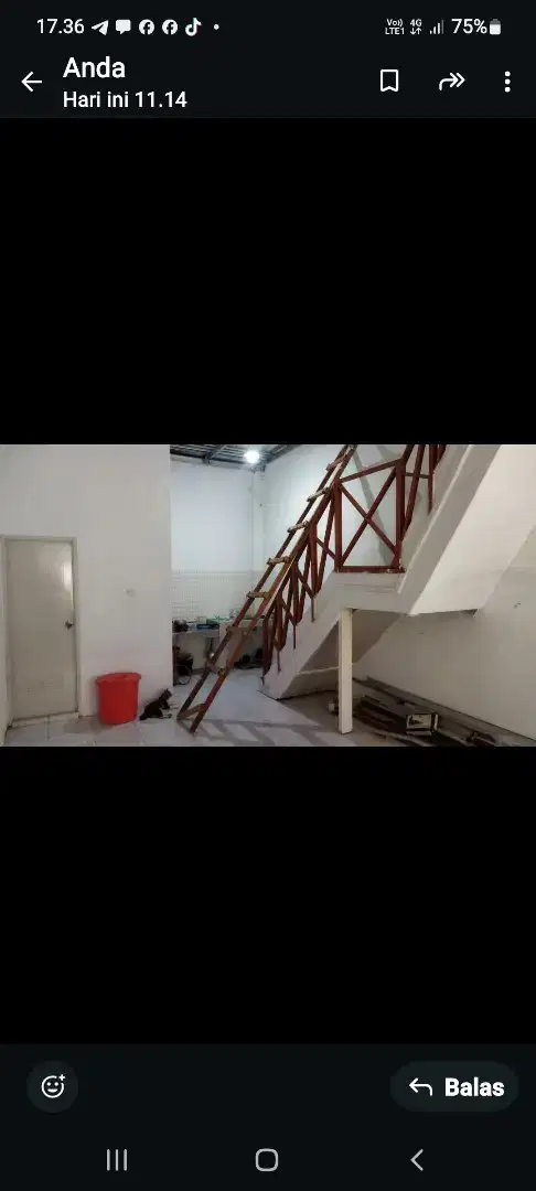 Termurah. Rumah 2 lantai di Serua Permai, Ciputat