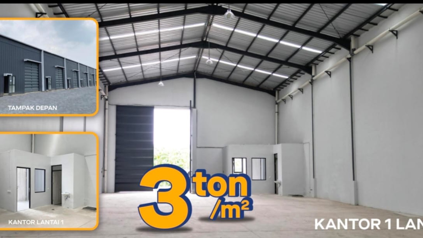 Gudang Hemat Biaya di Gedangan, Cocok Untuk Bisnis, Hanya 1,9 Miliar
