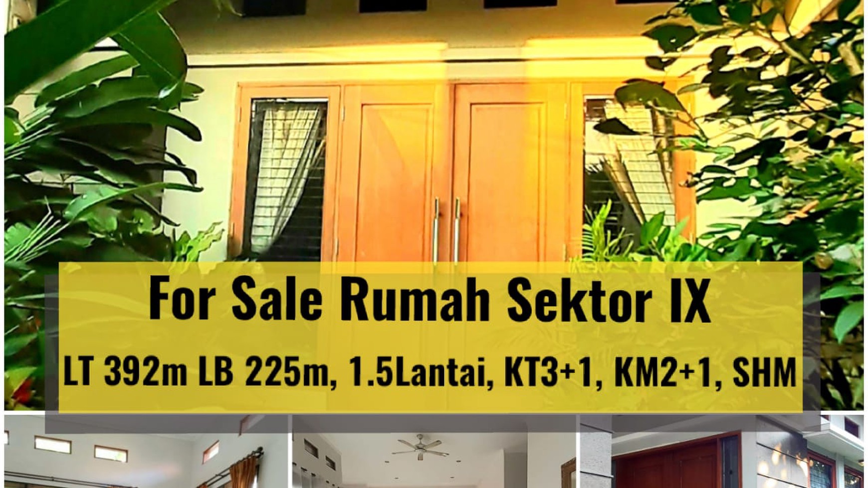 JUAL CEPAT !!! Rumah Siap Huni di Bintaro Jaya Luas 392m Harga 6M nego sampai DEAL