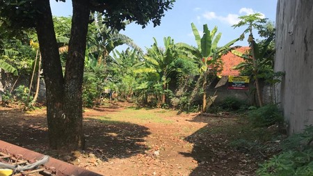 Kavling/ Lahan Luas 564m2 Di Bambu Apus Cipayung